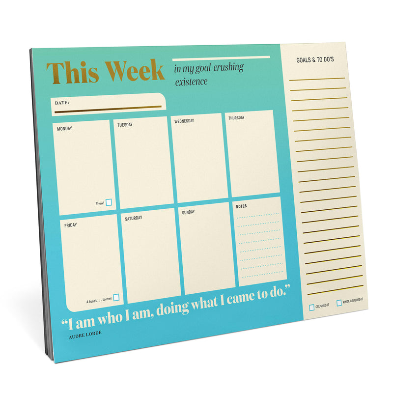 This Week In My Goal Crushing Existence