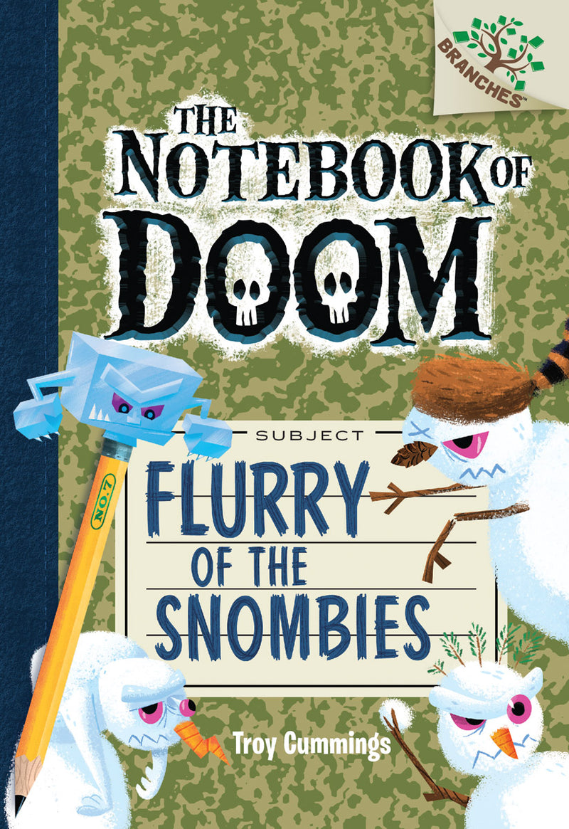 Flurry of the Snombies: A Branches Book (The Notebook of Doom #7)