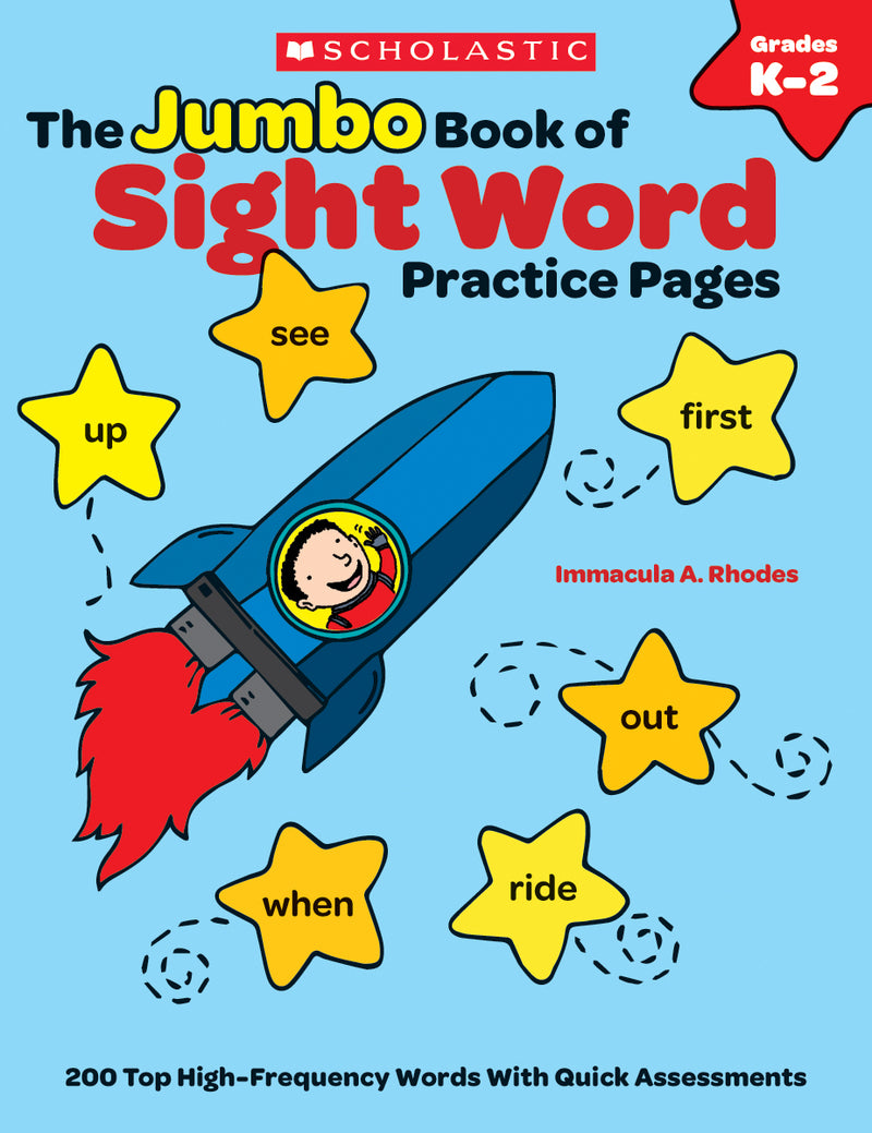 The The Jumbo Book of Sight Word Practice Pages