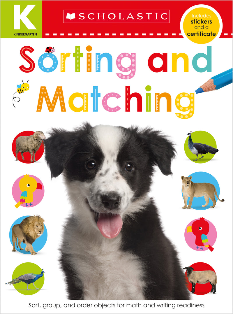 Kindergarten Skills Workbook: Matching and Sorting (Scholastic Early Learners)