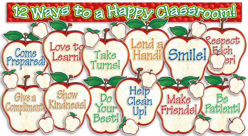 Happy Classroom Apples! Bulletin Board