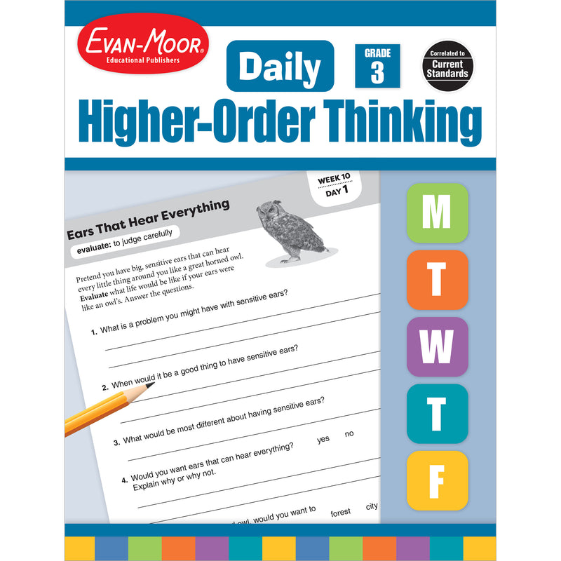Daily Higher-Order Thinking, Grade 3 Te
