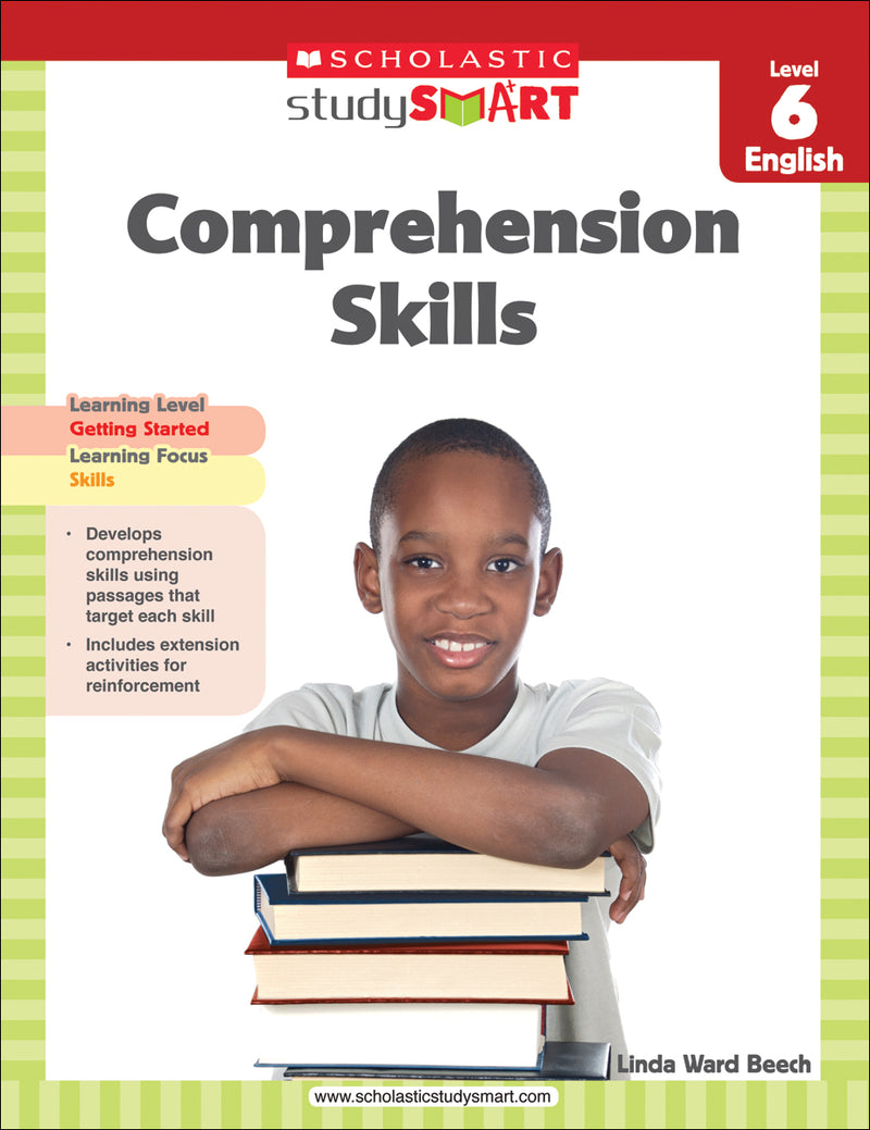 Scholastic Study Smart Comprehension Skills Level 6