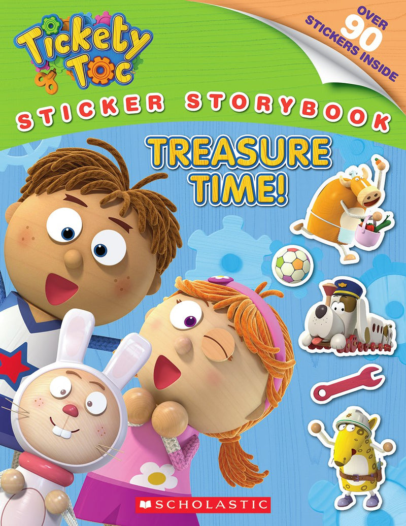 Tickety Toc: Treasure Time - Sticker Storybook