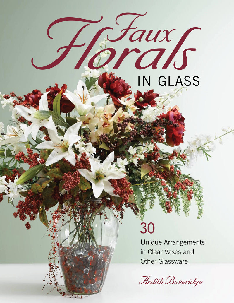 Faux Florals in Glass