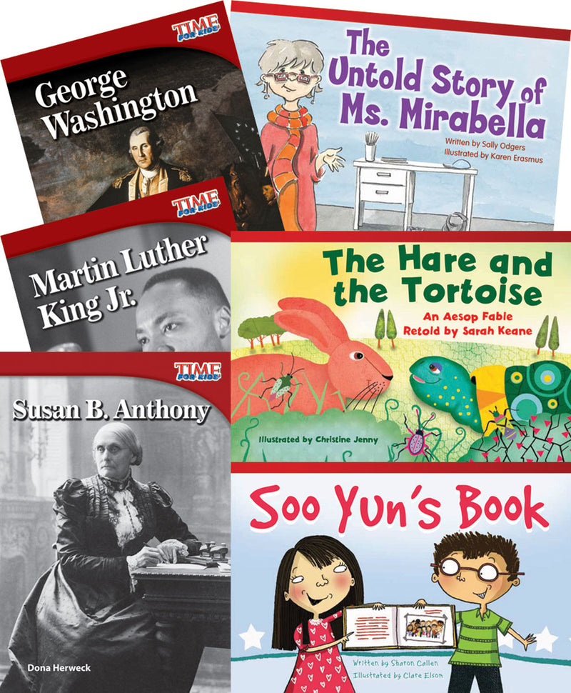 Motivational Figures and Characters 6-Book Set