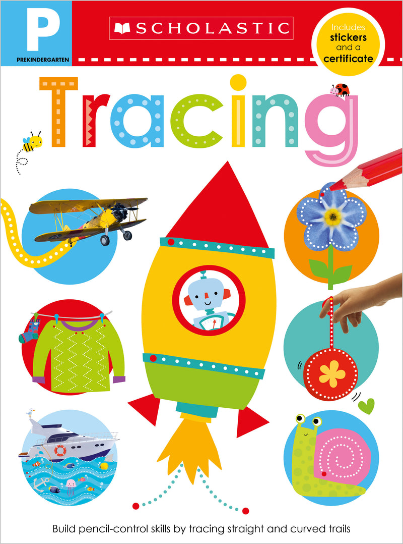 Pre-K Skills Workbook: Tracing (Scholastic Early Learners)