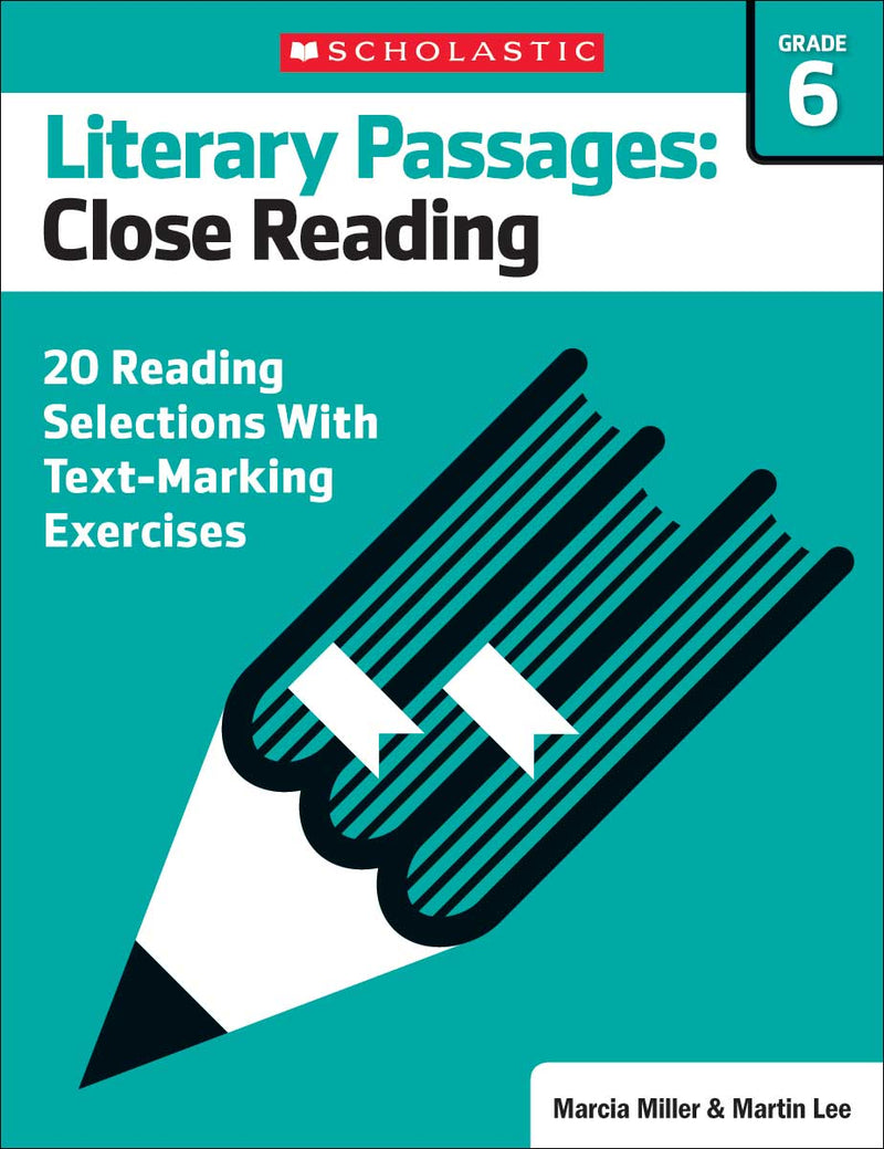 Literary Passages: Close Reading: Grade 6