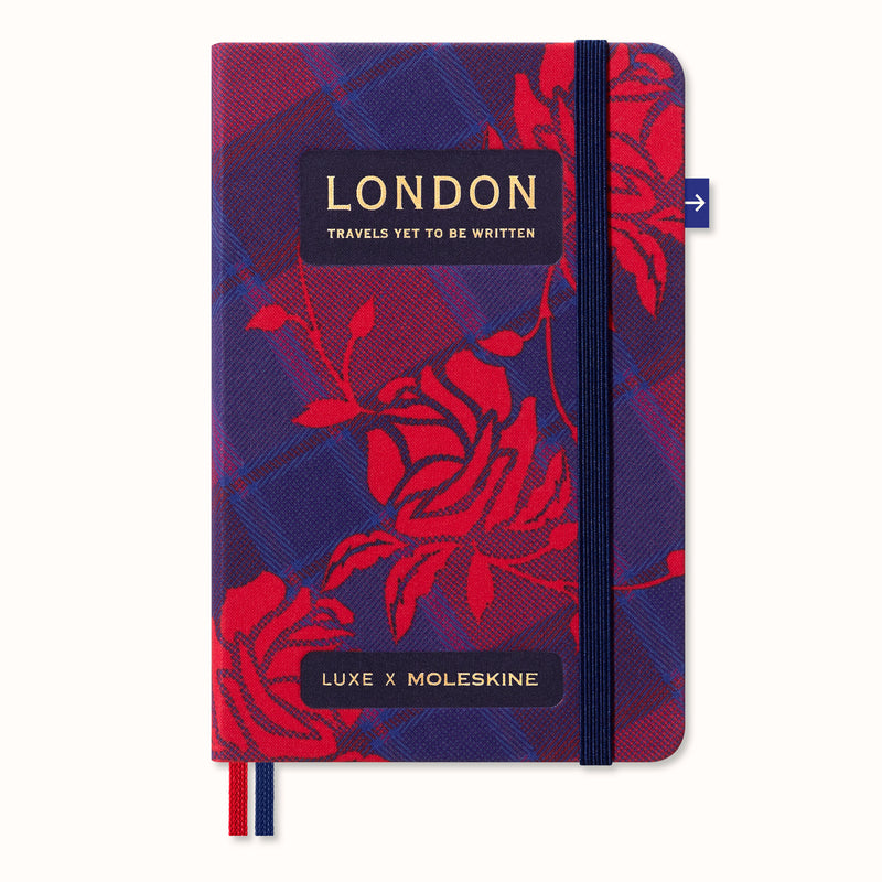 LUXE x Moleskine - London City Travel Guide Notebook, Pocket (3.5" x 5.5"), 112 pages