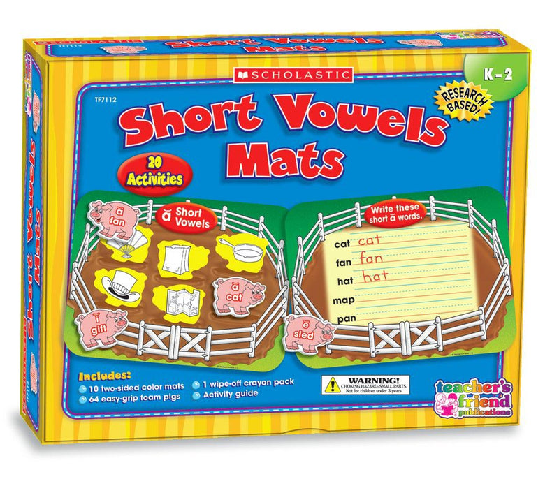 Short Vowels Mats