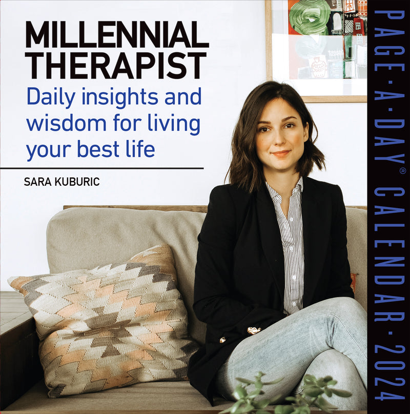 Millennial Therapist Page-A-Day Calendar 2024