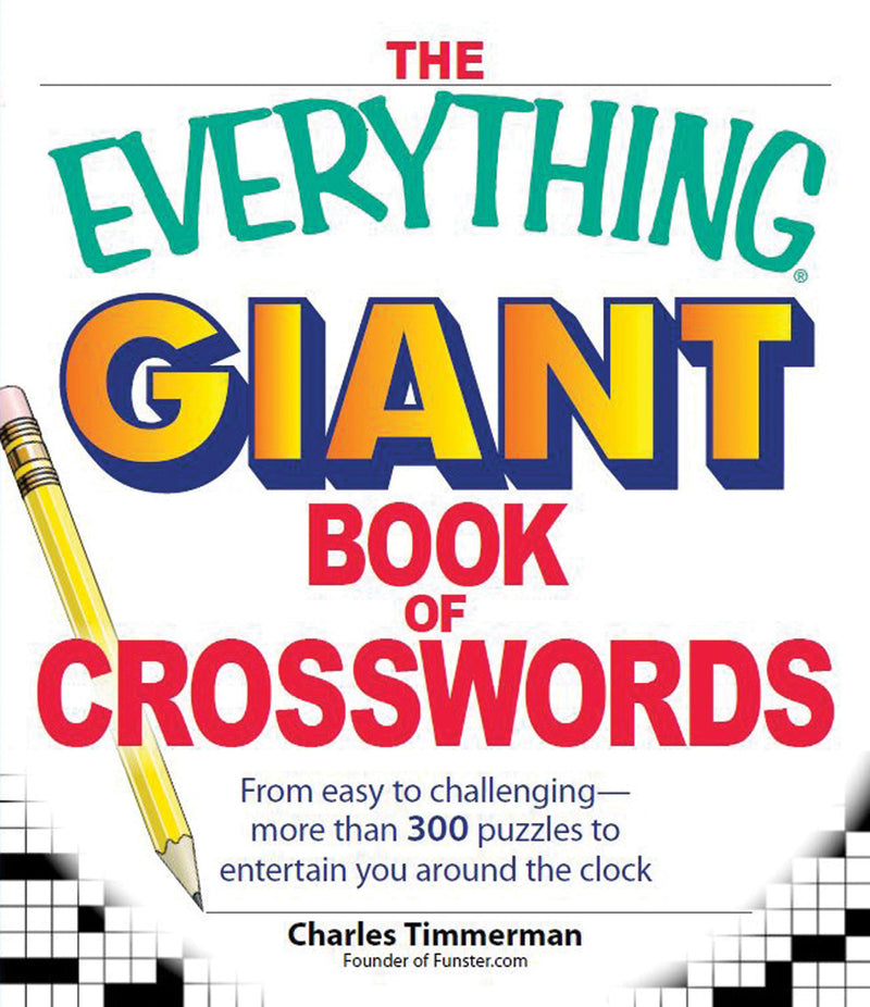 The Everything Giant Book Of Crosswords
