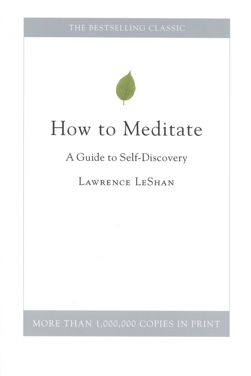 How to Meditate