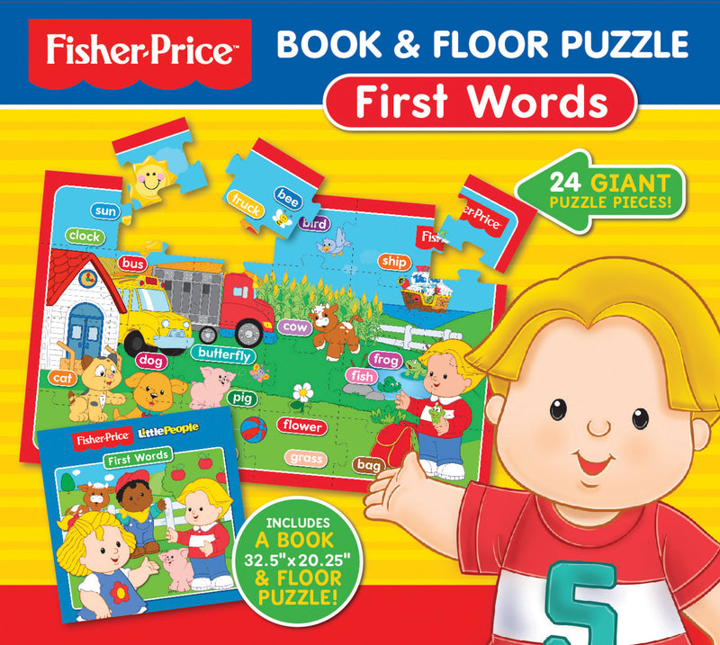Fisher-Price Book & Floor Puzzle: First Words