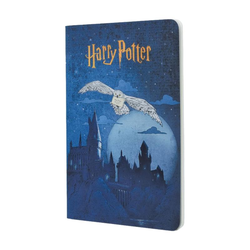 Escape to Hogwarts Notebook A5 Gridded Softcover Cahier, 80pg, 100GSM by Paperblanks (Harry Potter Collection)