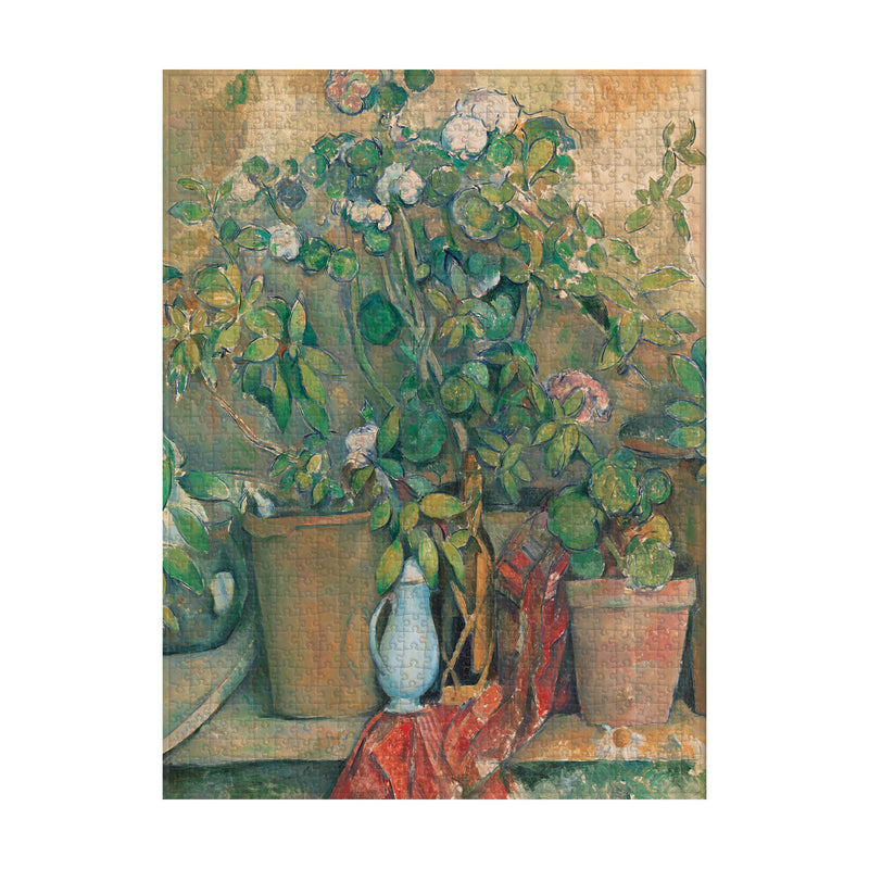 Cezanne's Terracotta Pots and Flowers 1000 Piece Jigsaw Puzzle, The Barnes Collection by Paperblanks (Cezanne's Terracotta Pots and Flowers)