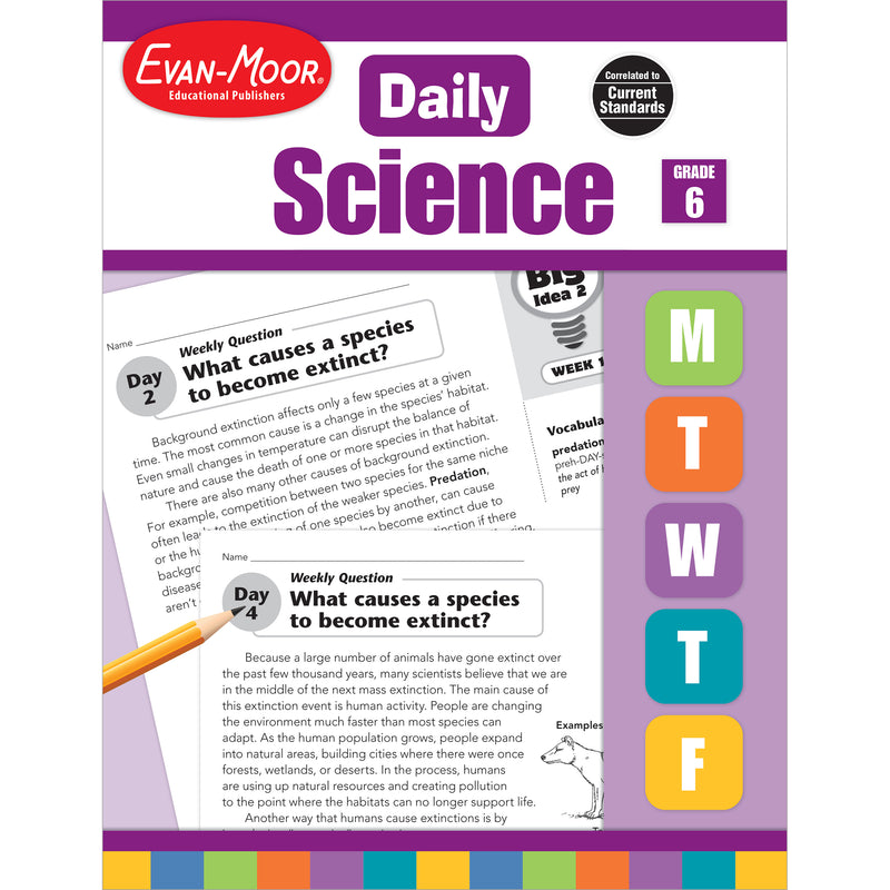Daily Science, Grade 6 Te-Ls Cpq