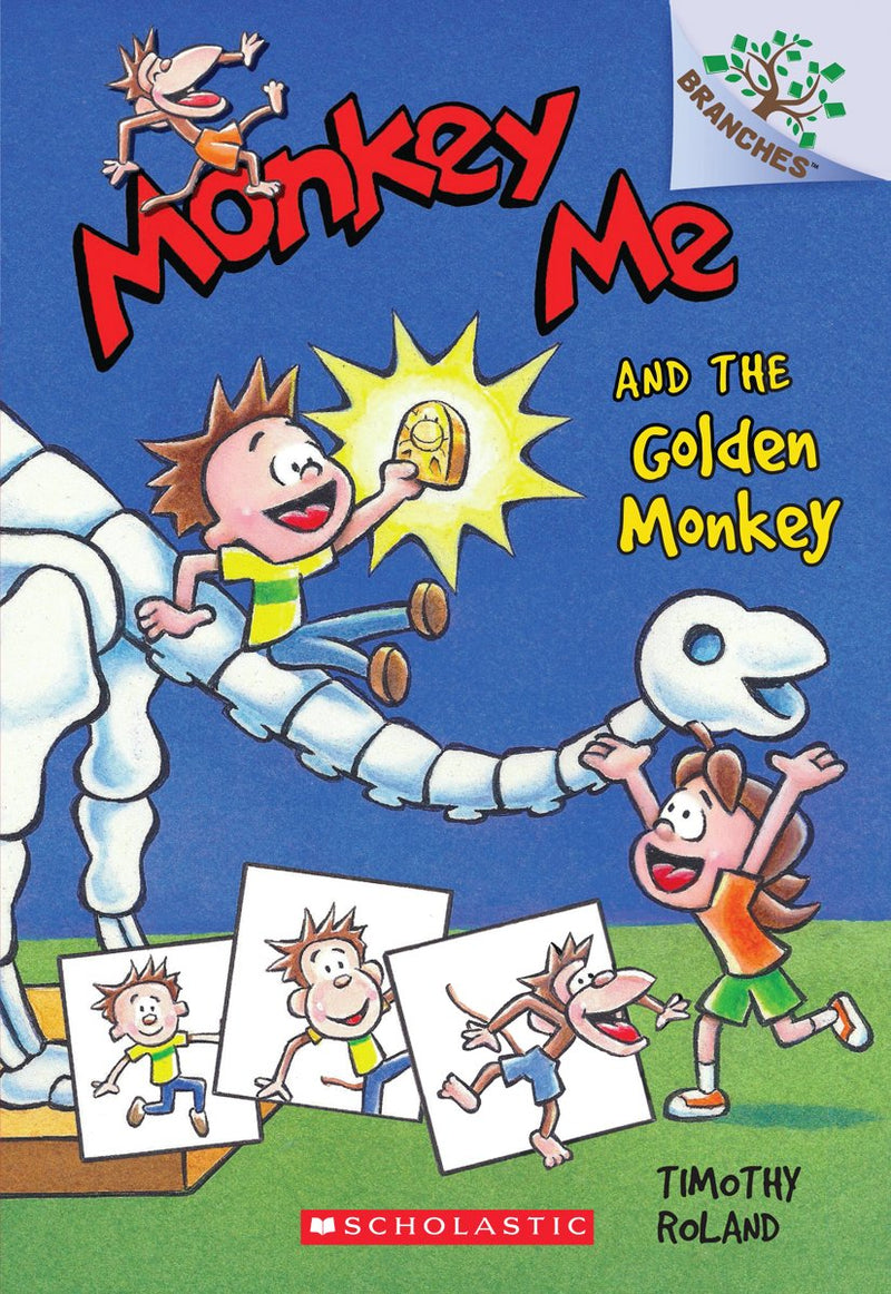 Monkey Me and the Golden Monkey: A Branches Book (Monkey Me #1)