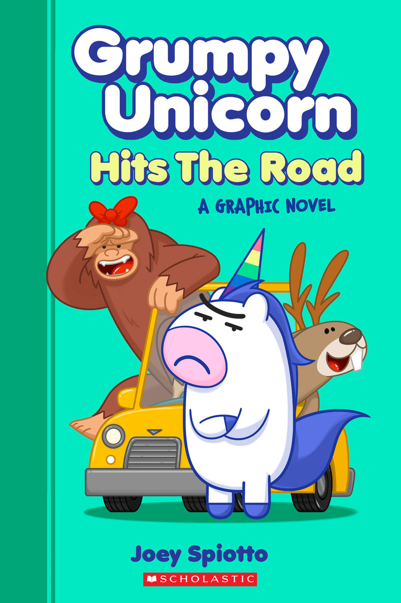Grumpy Unicorn Hits the Road: A Graphic Novel