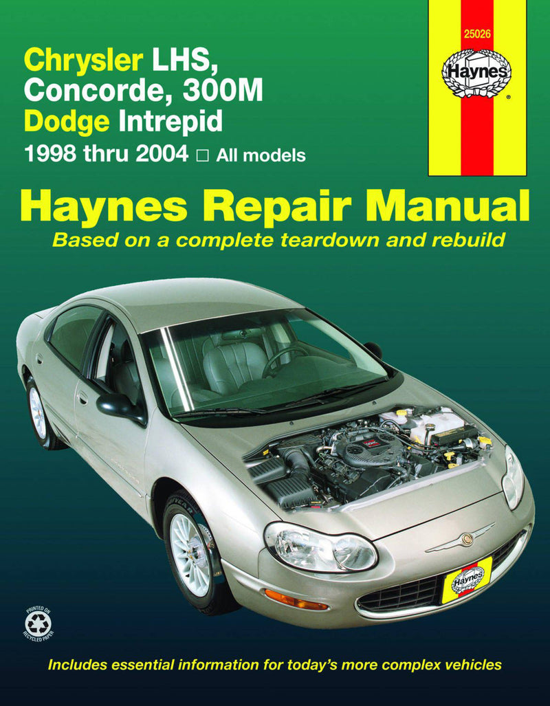 Chrysler LHS,Concorde,300M,Dodge Intrepid, 1998-2004