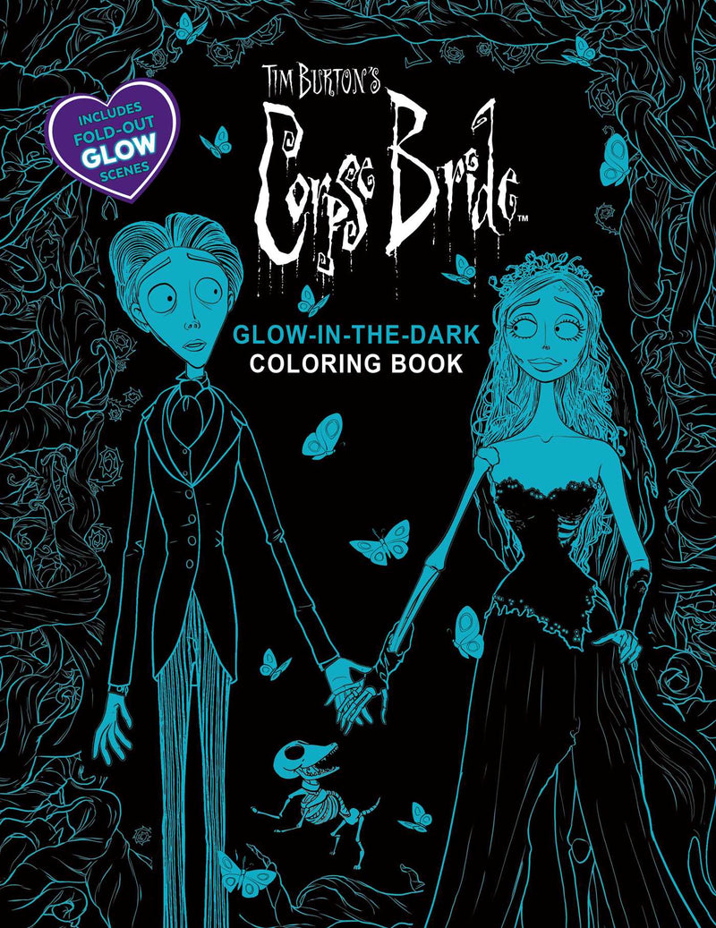Tim Burton's Corpse Bride Glow-in-the-Dark Coloring Book