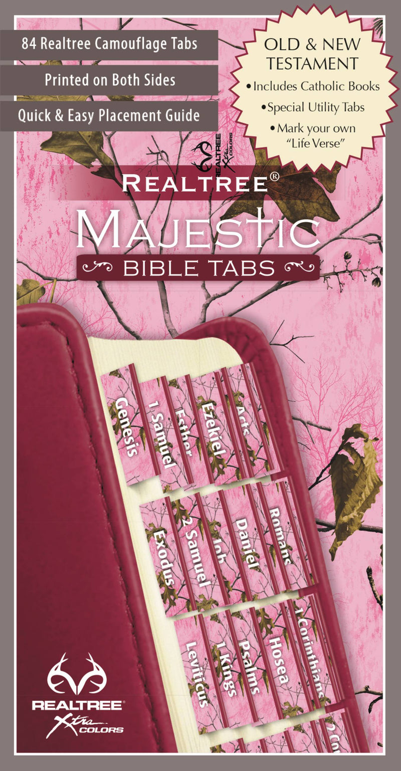 REALTREE™ PINK CAMO BIBLE TABS
