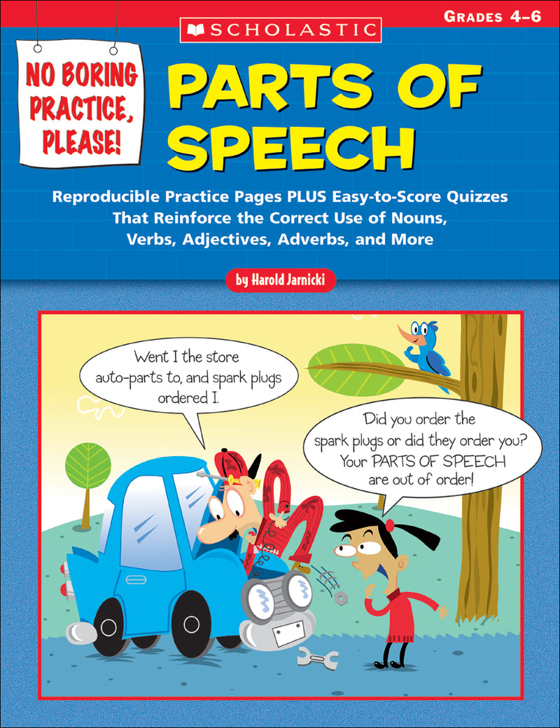 No Boring Practice, Please! Parts of Speech