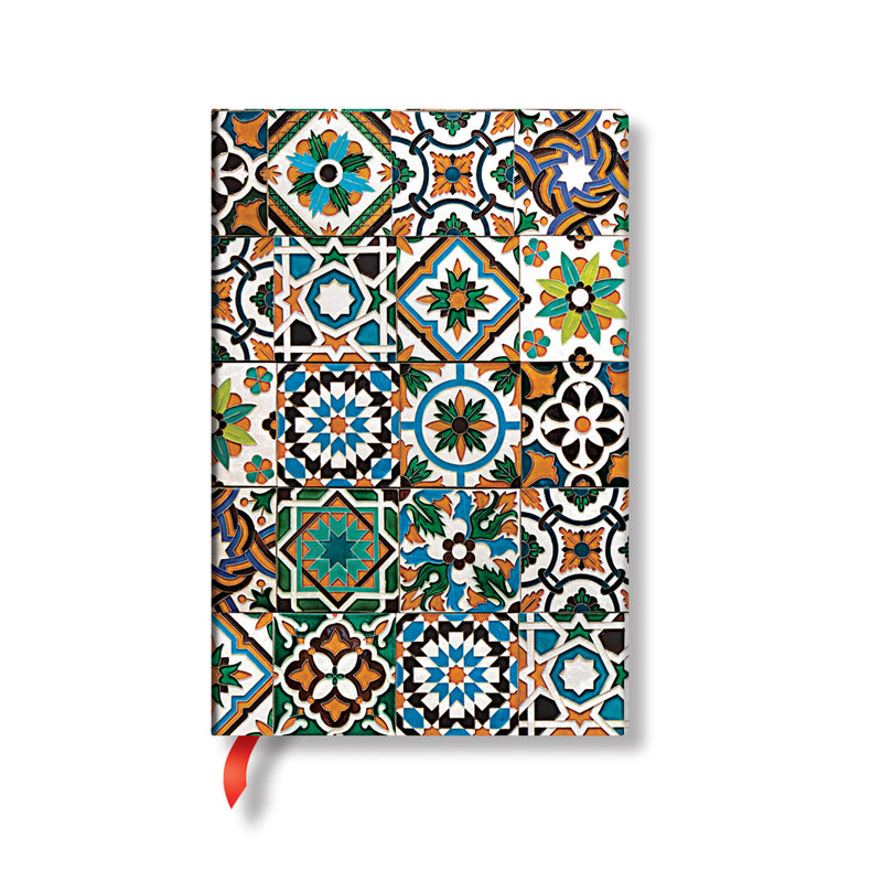 Porto Mini Hardcover Address Book, 128pg, 120GSM by Paperblanks (Portuguese Tiles)