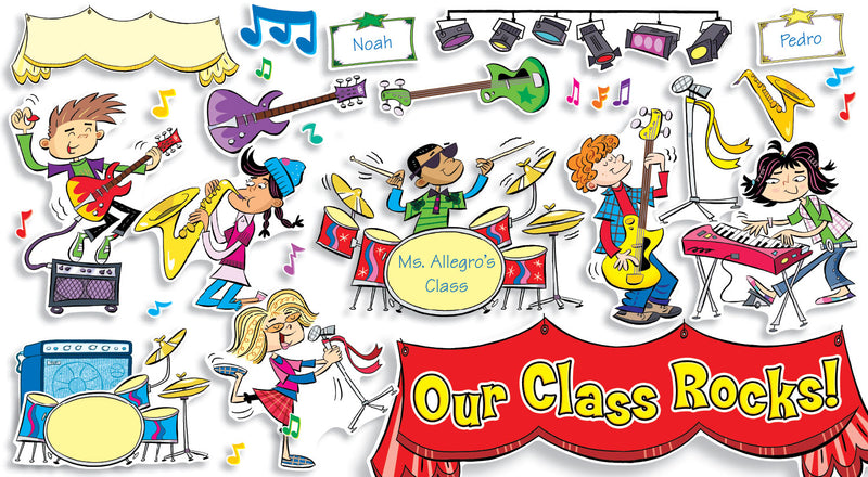 School Rocks! Bulletin Board