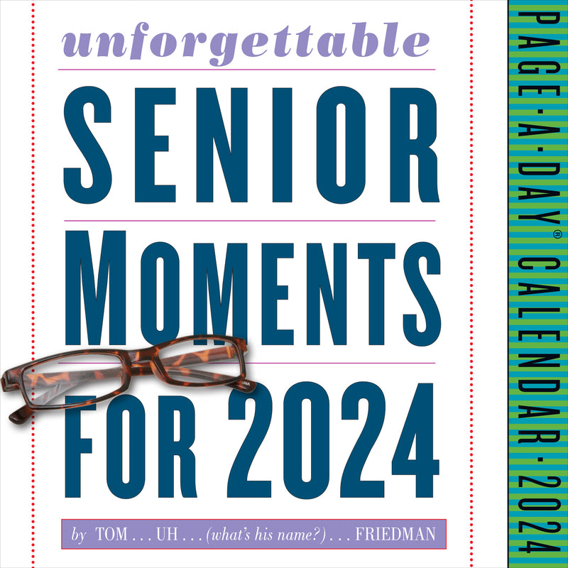 Unforgettable Senior Moments Page-A-Day Calendar 2024
