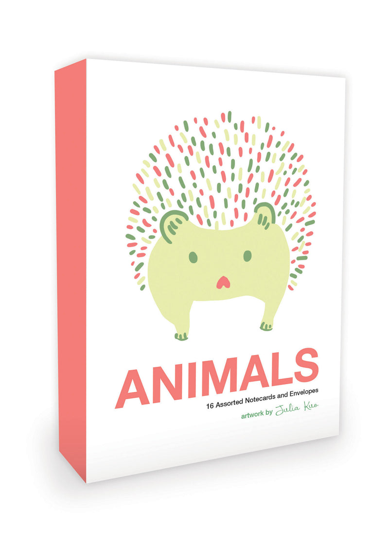 Animals Note Cards Artwork by Julia Kuo