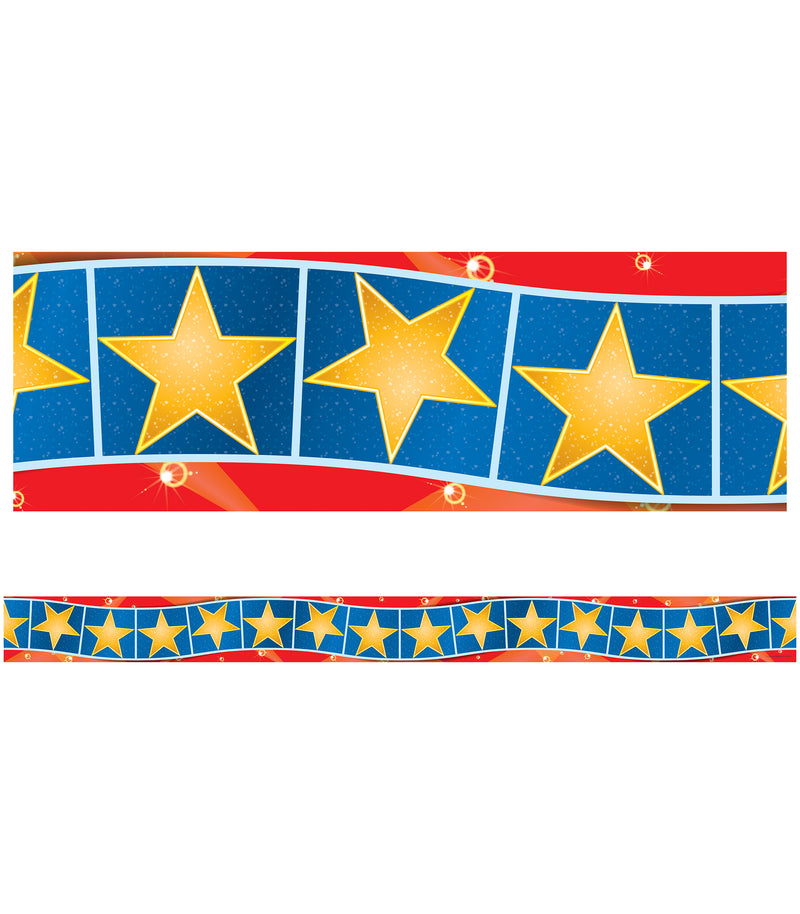 Hollywood Stars Straight Bulletin Board Borders