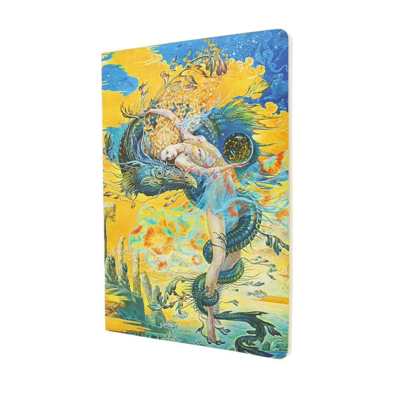 Temptation A4 Lined Softcover Cahier, 80pg, 100GSM by Paperblanks (Visions of Paradise)