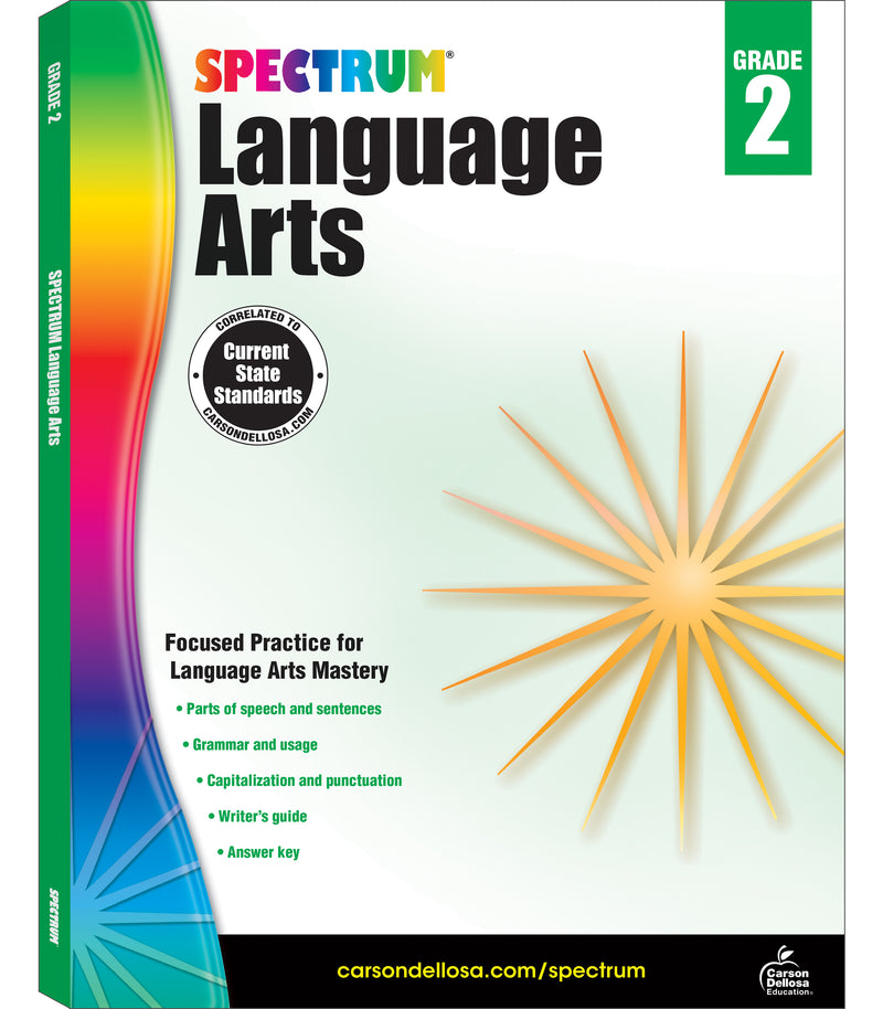 Spectrum Language Arts, Grade 2