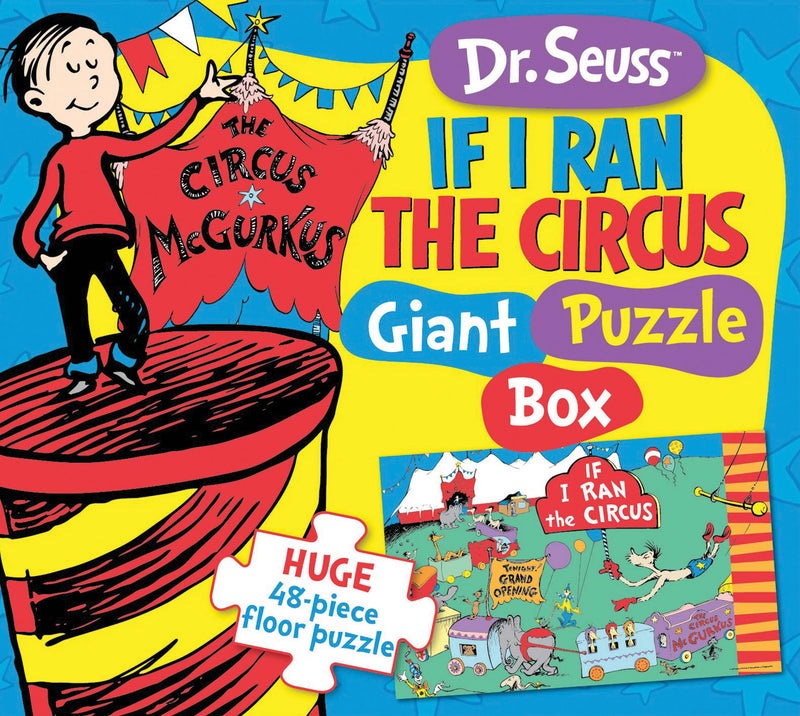 Dr. Seuss If I Ran the Circus Giant Puzzle Box