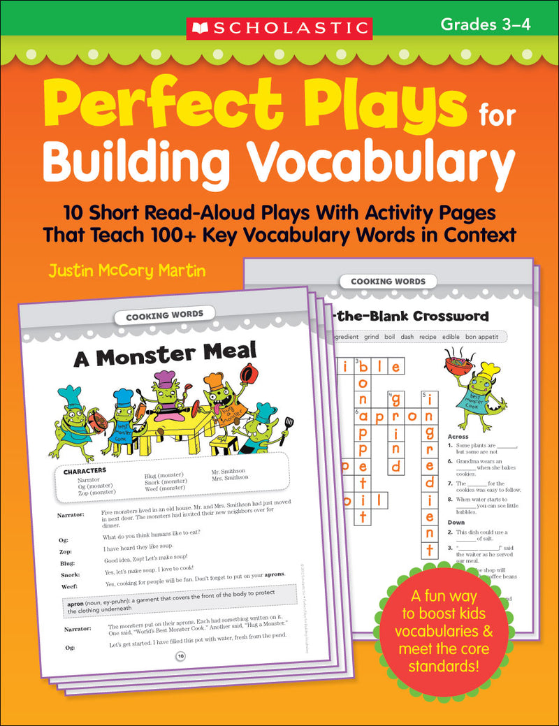 Perfect Plays for Building Vocabulary: Grades 3-4