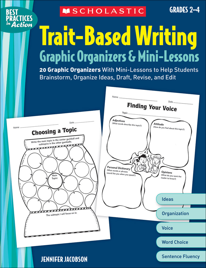 Trait-Based Writing Graphic Organizers & Mini-Lessons