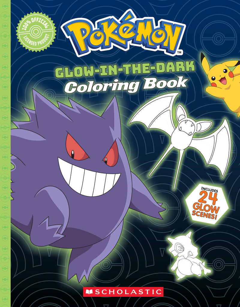 Pokémon Glow-in-the-Dark Coloring Book