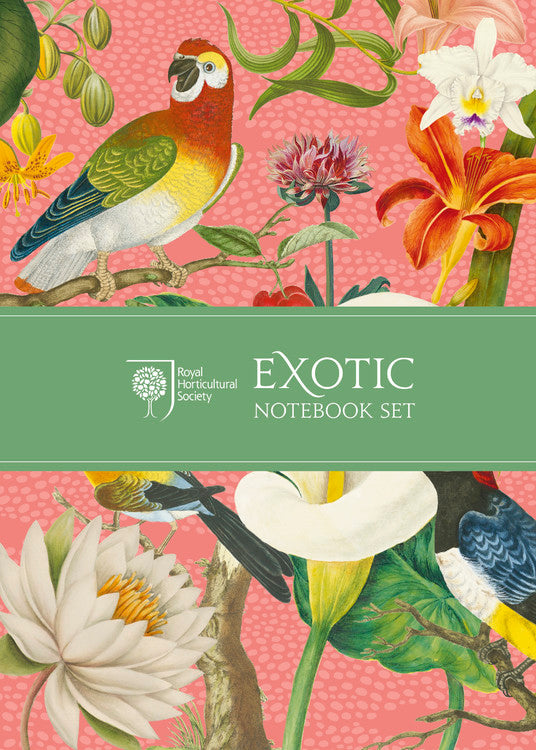 Royal Horticultural Society Exotic Notebook Set