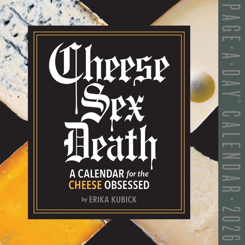 Cheese Sex Death Page-A-Day® Calendar 2026