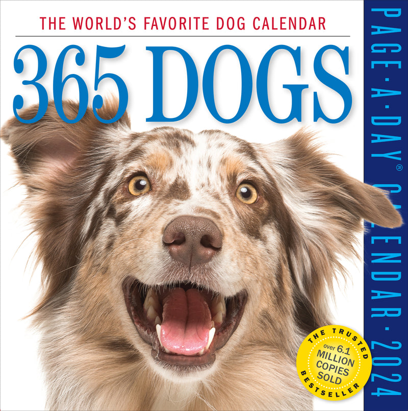 365 Dogs Page-A-Day Calendar 2024