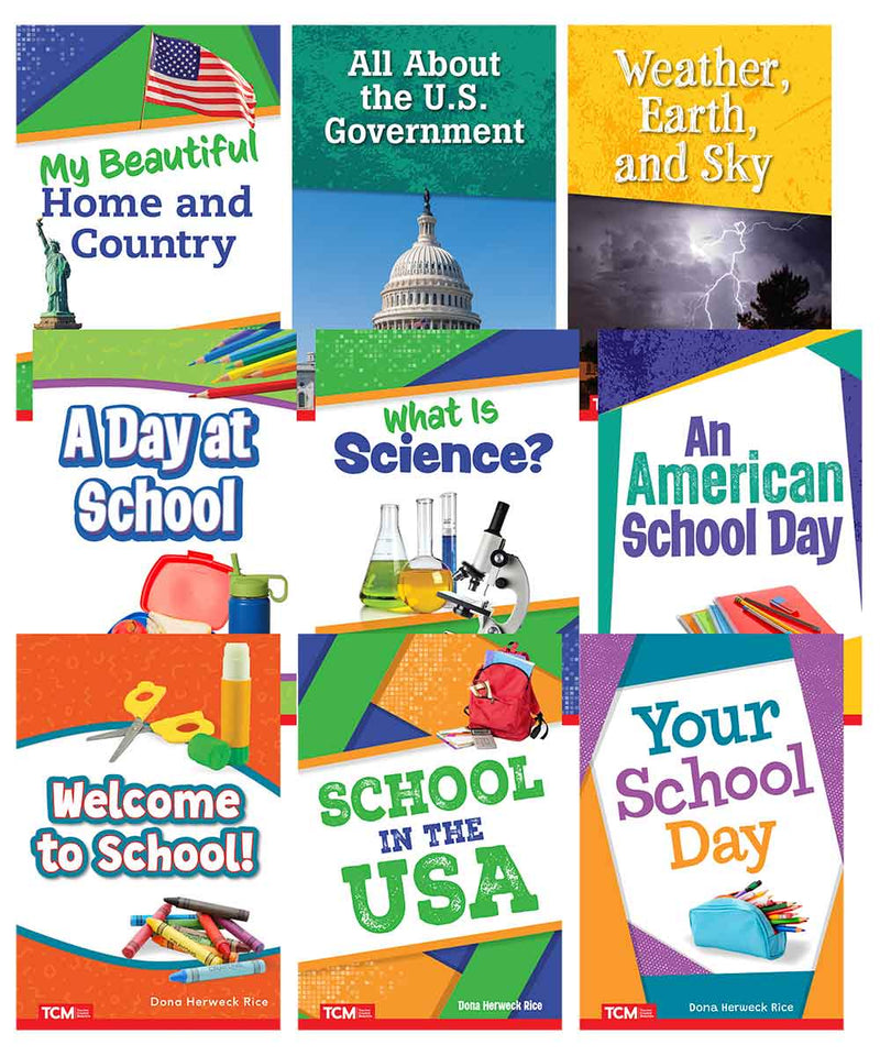 Get Ready Vocabulary Readers Complete 9-Book Set