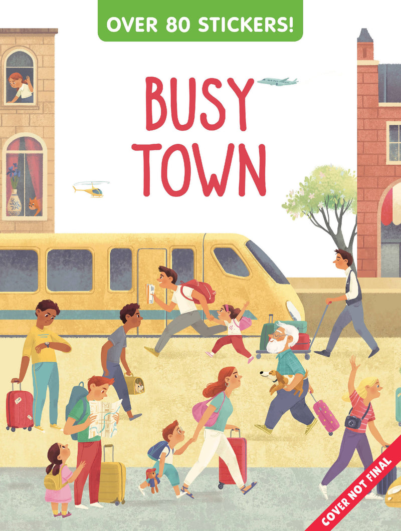 Busy Town Sticker and Activity Book