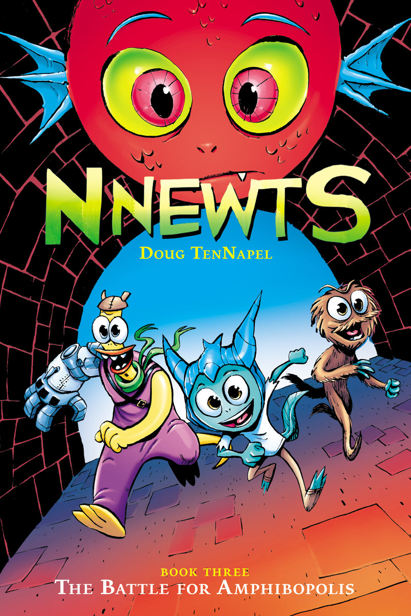 The Battle for Amphibopolis: A Graphic Novel (Nnewts #3)