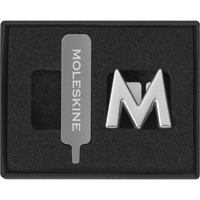 Moleskine Pin, M, Silver