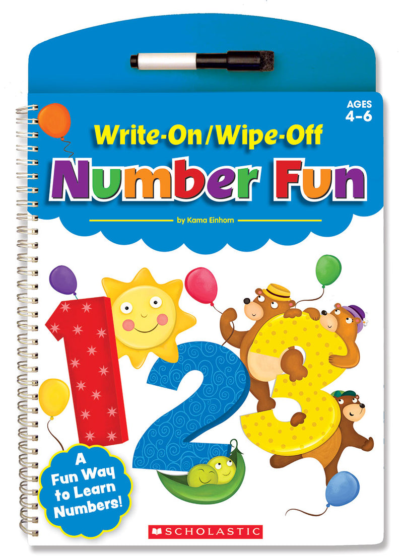 Write-On/Wipe-Off Number Fun