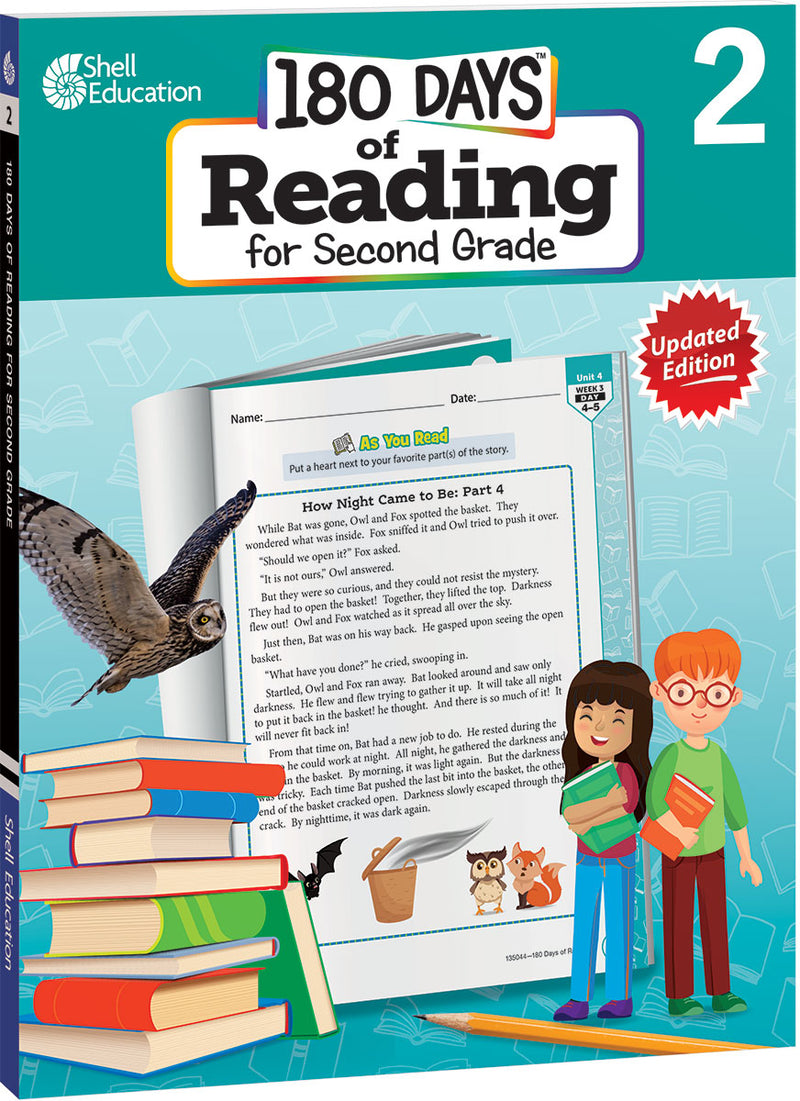 180 Days: Reading for Second Grade, 2nd Edition: Practice, Assess, Diagnose
