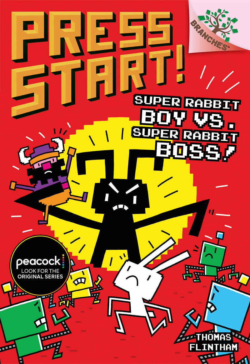 Super Rabbit Boy vs. Super Rabbit Boss!: A Branches Book (Press Start! #4)