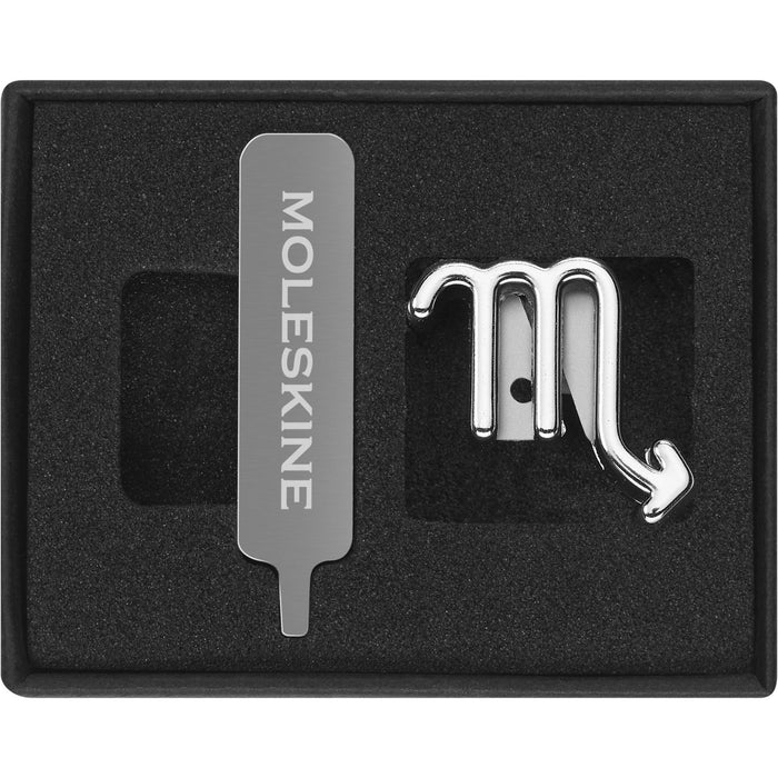 Moleskine Pin, Scorpio, Silver