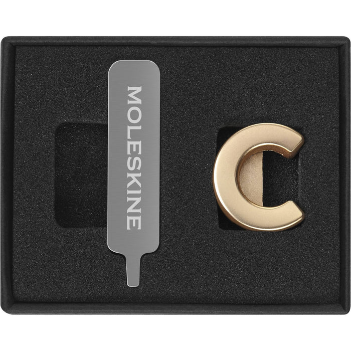 Moleskine Pin, C, Gold